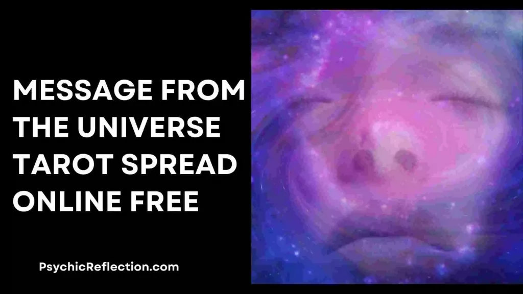 Message From The Universe Tarot Spread Online Free