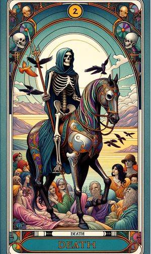 Death tarot card