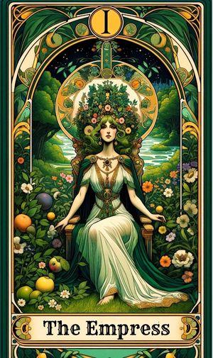 Empress tarot card