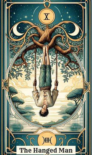 Hanged Man tarot card